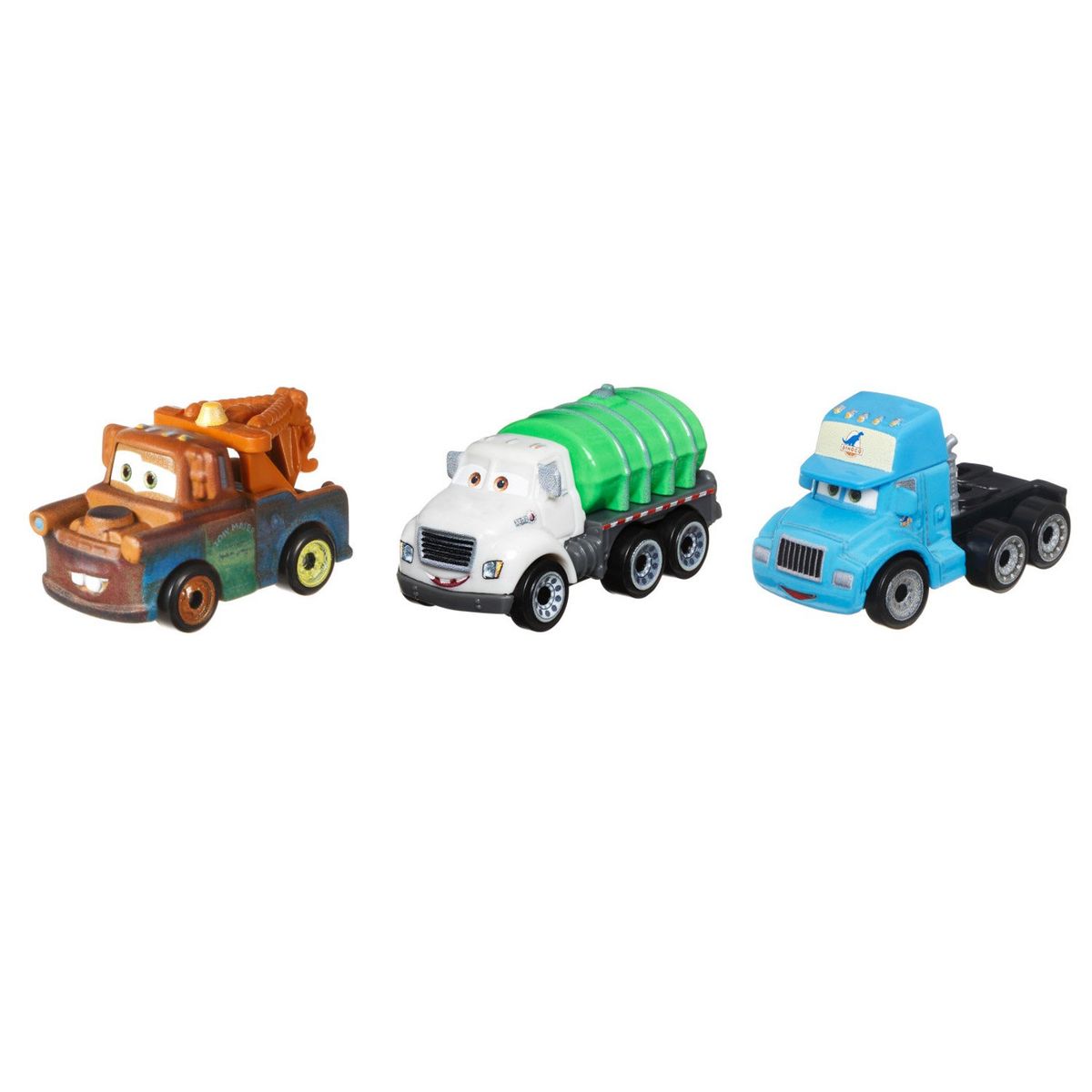 CARS - Disney y Pixar Mini Corredores Vehículo Paquete de 3 Cars