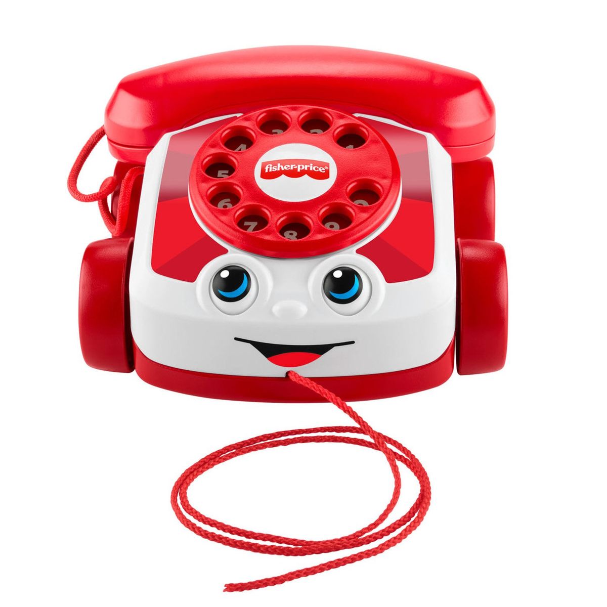 FISHER PRICE - Juguete para Bebés Teléfono Parlanchín Rojo Fisher Price