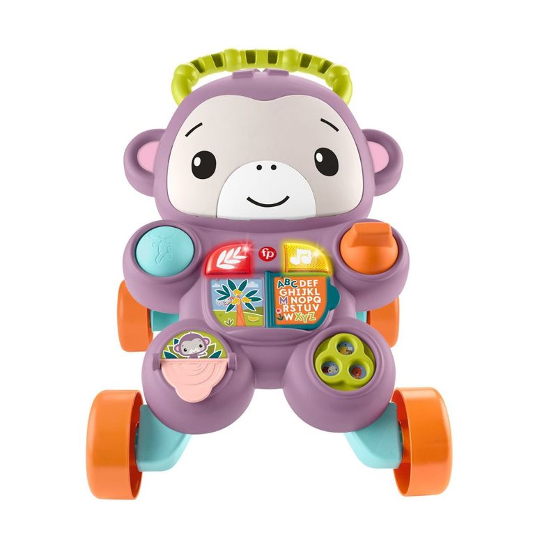 FISHER PRICE Andadera para Bebés Aprende Conmigo Amigo Mono