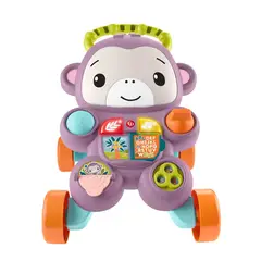 FISHER PRICE - Andadera para Bebés Aprende Conmigo Amigo Mono