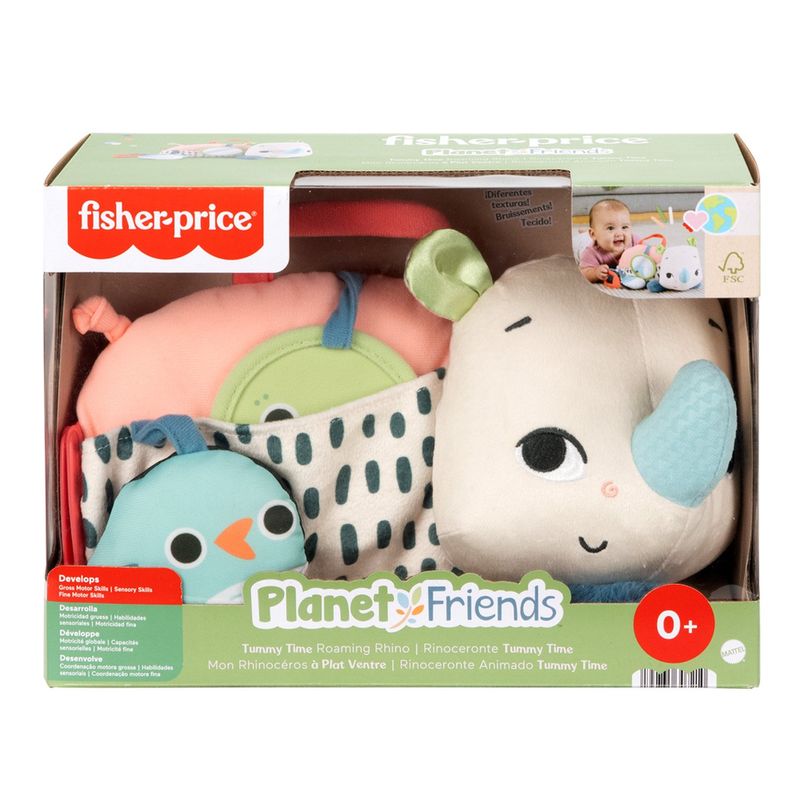 FISHER PRICE - Baby Rinoceronte Estímulos y Juego Fisher Price