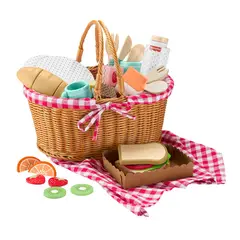 FISHER PRICE - Juguete para Bebés Canasta de Picnic de Madera
