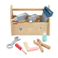 FISHER PRICE - Juguete Para Bebés Kit Herramientas De Madera