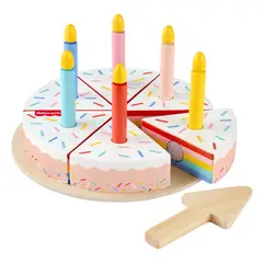 FISHER PRICE - Juguete para Bebés Pastel Cumpleaños de Madera