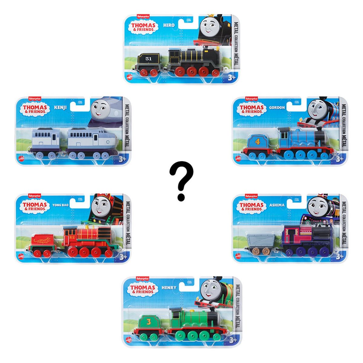 THOMAS & FRIENDS - Tren de Juguete Metálico Grande Sorpresa Thomas & Friends