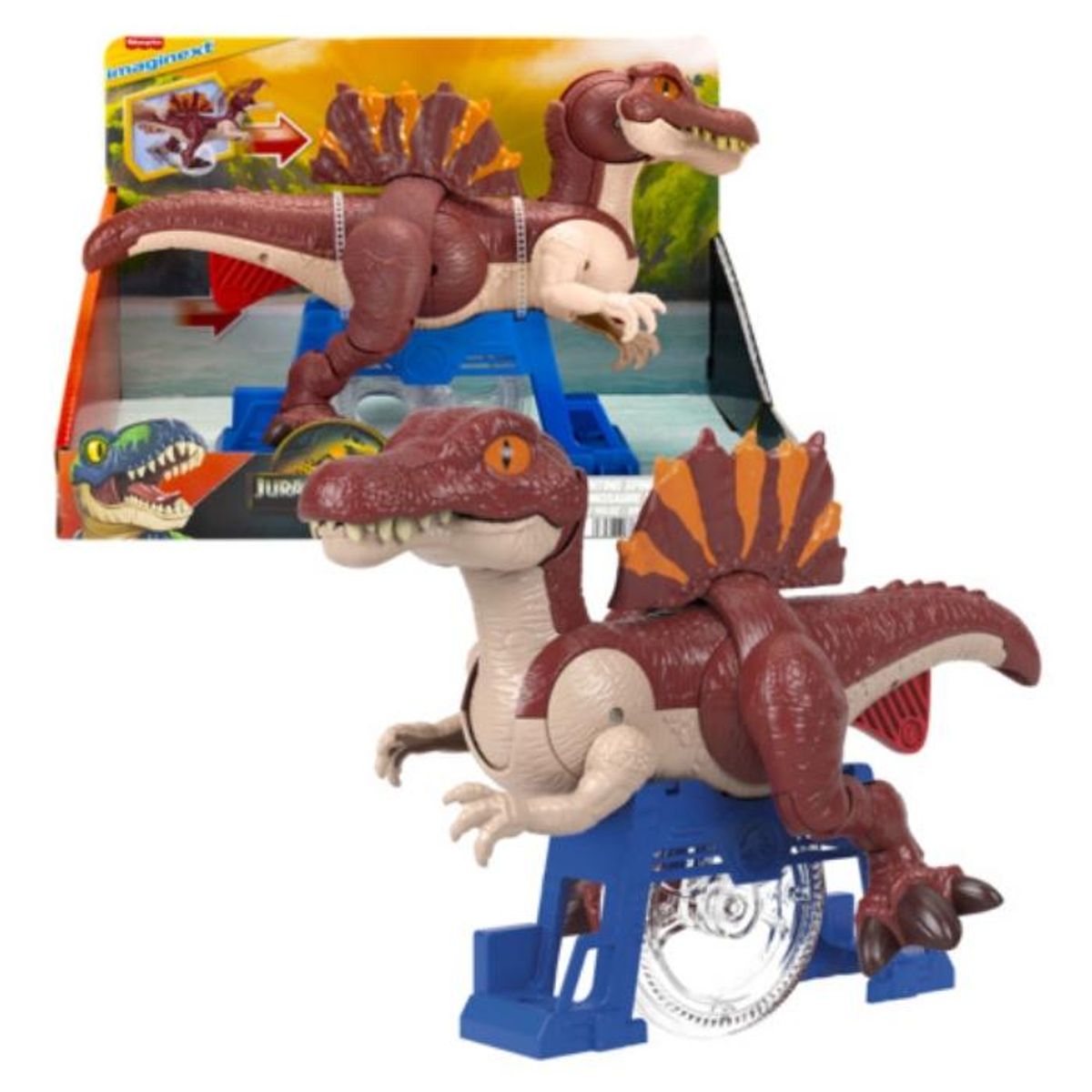 FISHER PRICE - Dinosaurio Spinosaurus Jurassic World Rebirth Fisher Price