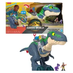 FISHER PRICE - Jurassic World Ultimate T. Rex con Luces y Sonidos Imaginext