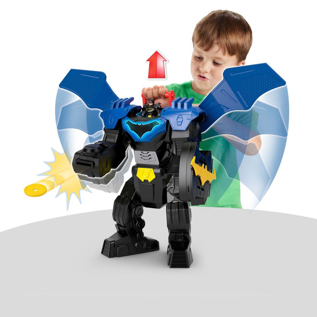 FISHER PRICE - Imaginext Dc Super Friends Figura De Acción Batman Mech Fisher Price