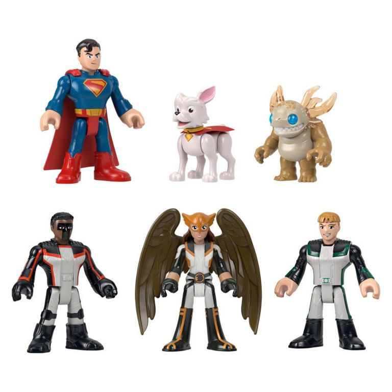 FISHER PRICE Figuras Superman DC Friends - Miembros de la Justice Gang