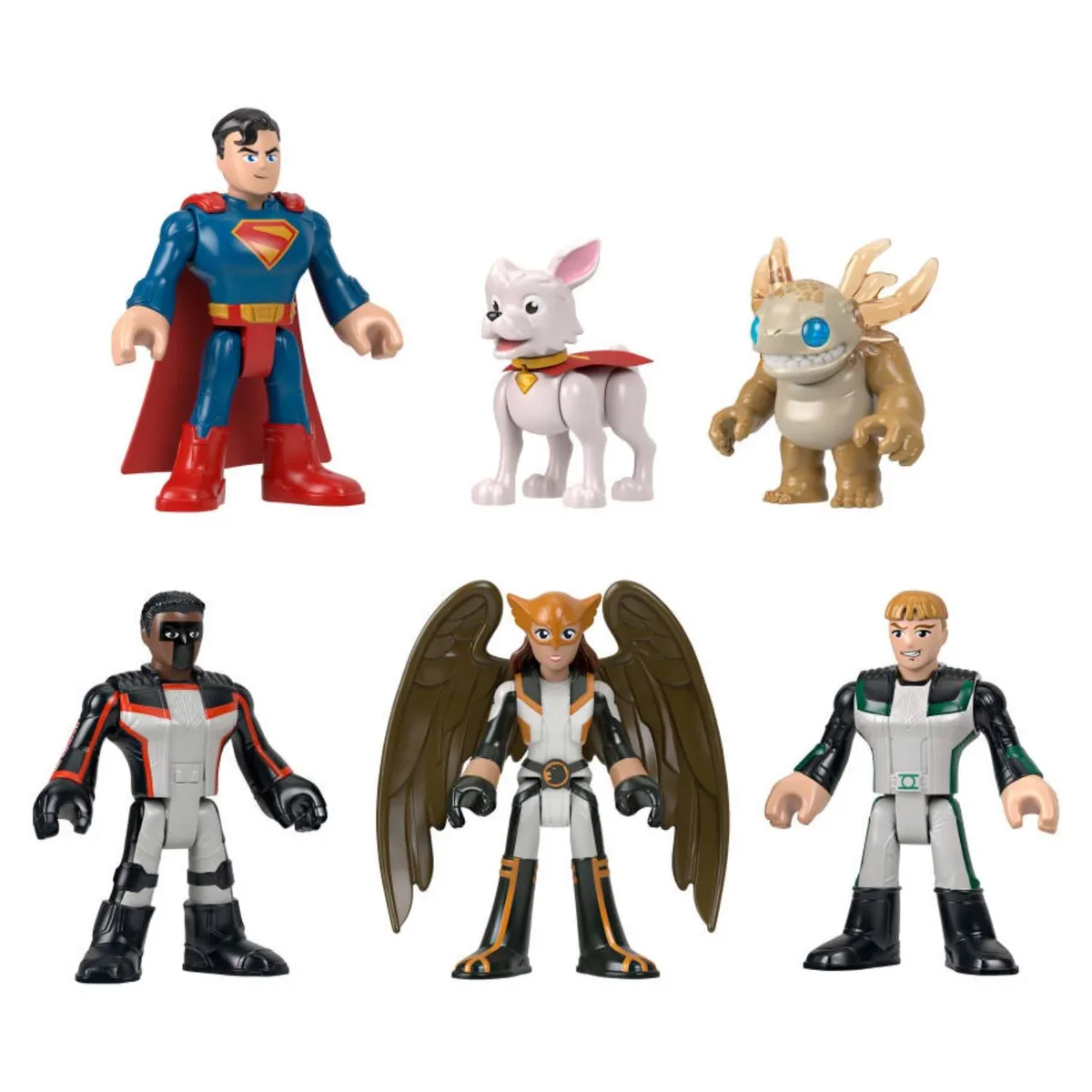 FISHER PRICE - Figuras Superman DC Friends - Miembros de la Justice Gang
