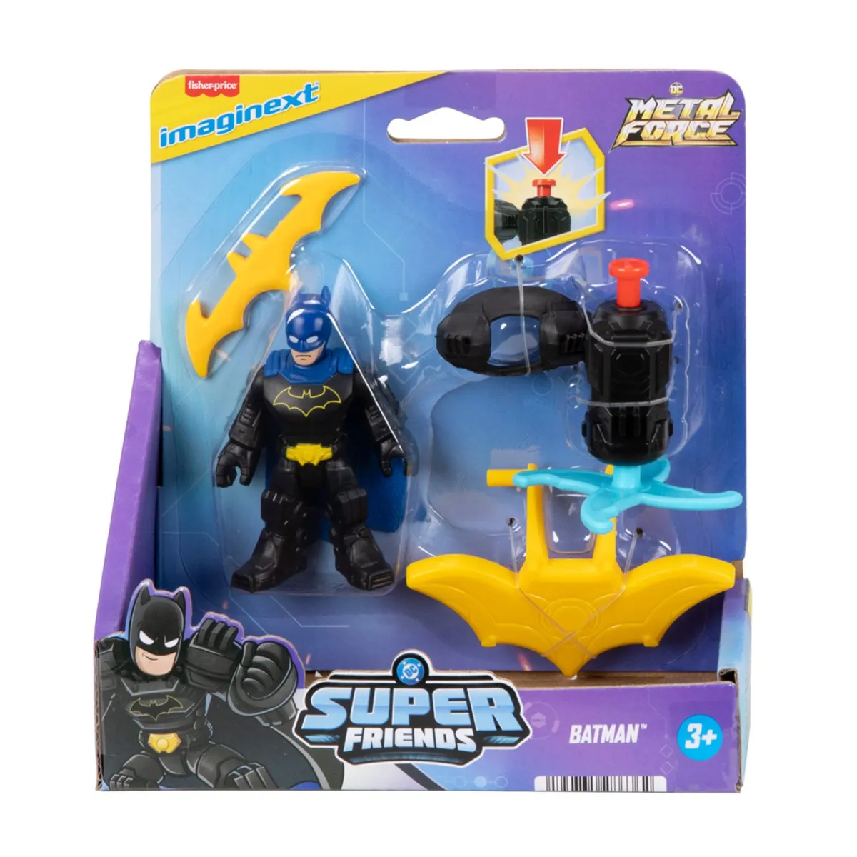 FISHER PRICE - Imaginext Dc Super Friends Figura De Acción Con Accesorios Fisher Price