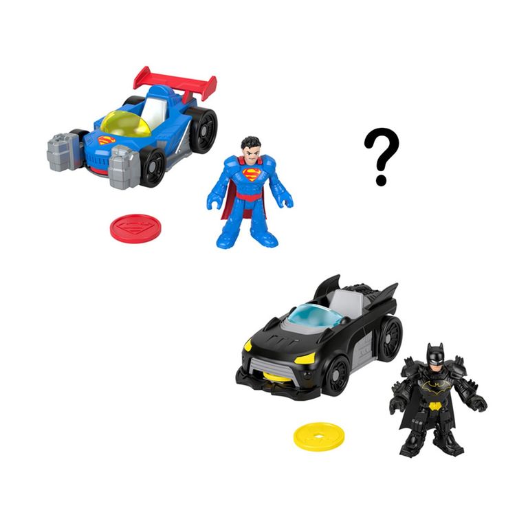FISHER PRICE Imaginext Dc Super Friends Set Juego Superhéroe Y Vehículo