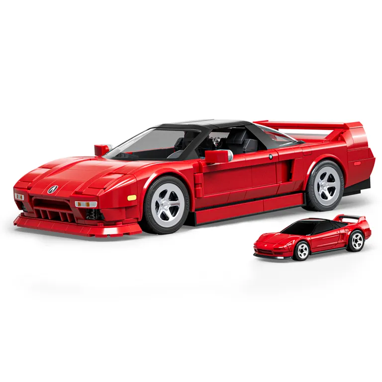 Hot Wheels Juguete de Construcción Elite '90 Acura NSX Brick Shop