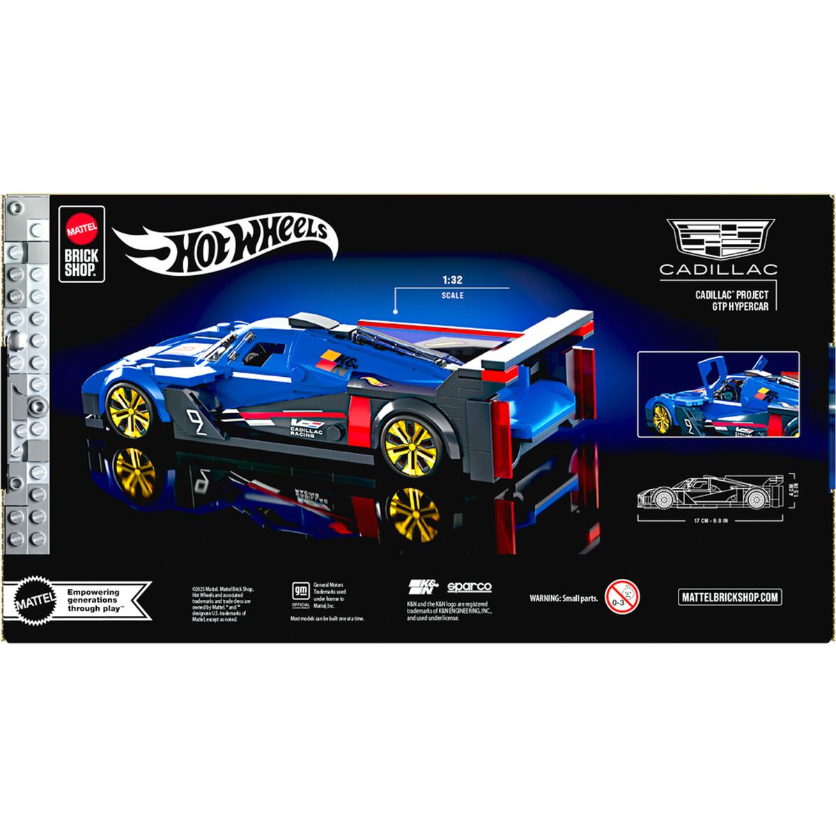 MEGA - Hot Wheels Juguete Speed Cadillac Project GTP Brick Shop Mega