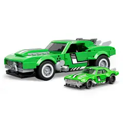 MEGA - Hot Wheels Juguete Speed 68 Custom Camaro Brick Shop