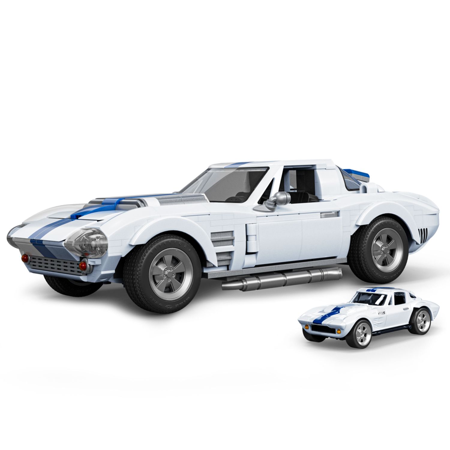 MATTEL BRICK SHOP Hot Wheels Juguete Elite Corvette Grand Sport