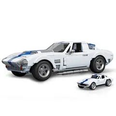 MEGA - Hot Wheels Juguete Elite Corvette Grand Sport Brick Shop