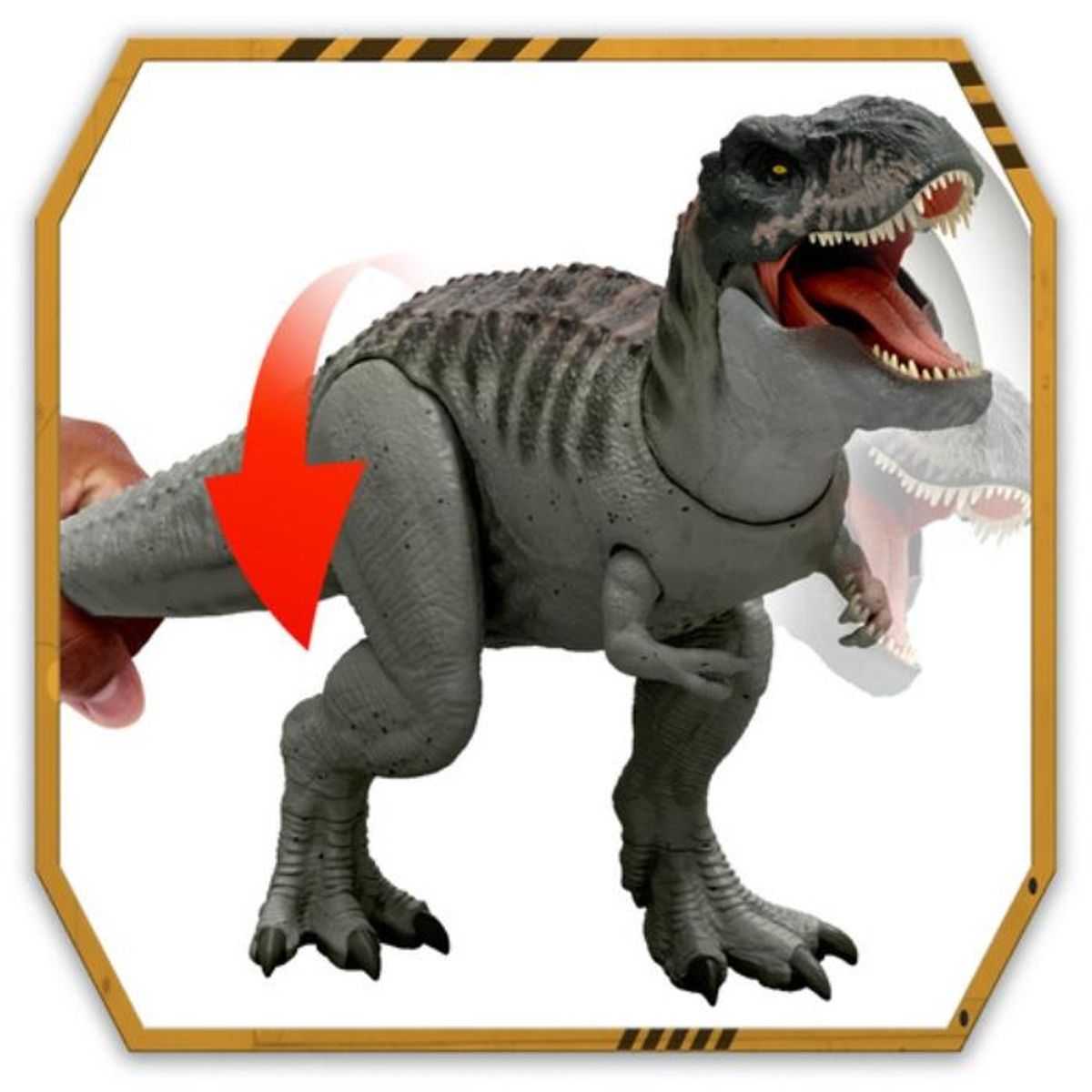JURASSIC WORLD - Dinosaurio Rebirth T-Rex Mordida Destructora Jurassic World