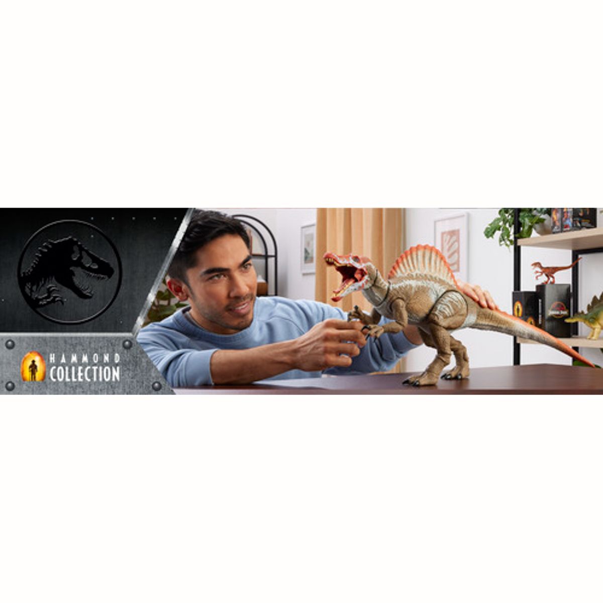 JURASSIC WORLD - Hammond Collection Dinosaurio Spinosaurus Jurassic World