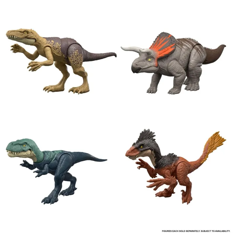 JURASSIC WORLD - Dinosaurio Rebirth Mordida de Ataque Jurassic World