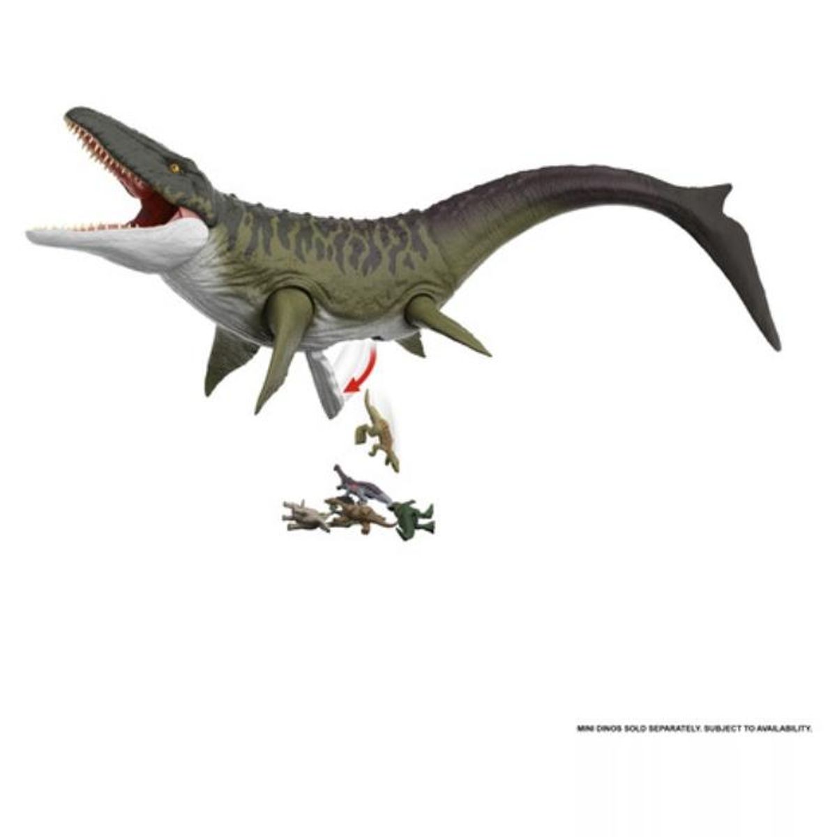 JURASSIC WORLD - Dinosaurio Rebirth Super Colossal Mosasaurus Jurassic World