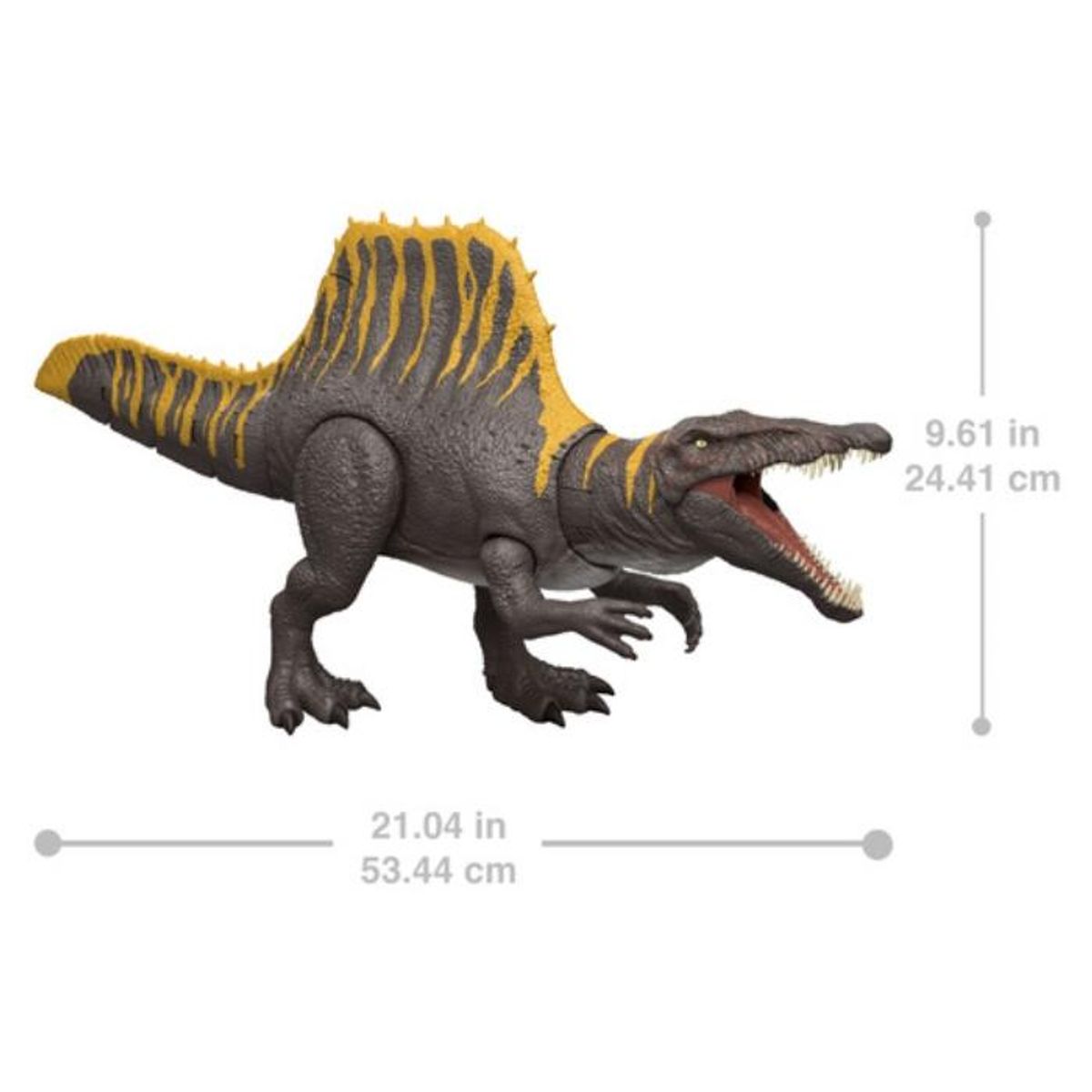 JURASSIC WORLD - Dinosaurio de Juguete Rebirth Spinosaurus Jurassic World
