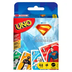 UNO - Juego de Mesa Cartas Superman