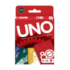 UNO - Juego de Mesa Cartas 80 Aniversario