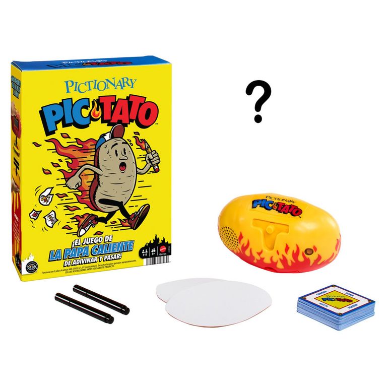GAMES Juego de Mesa Pictionary Pictato Para Niños