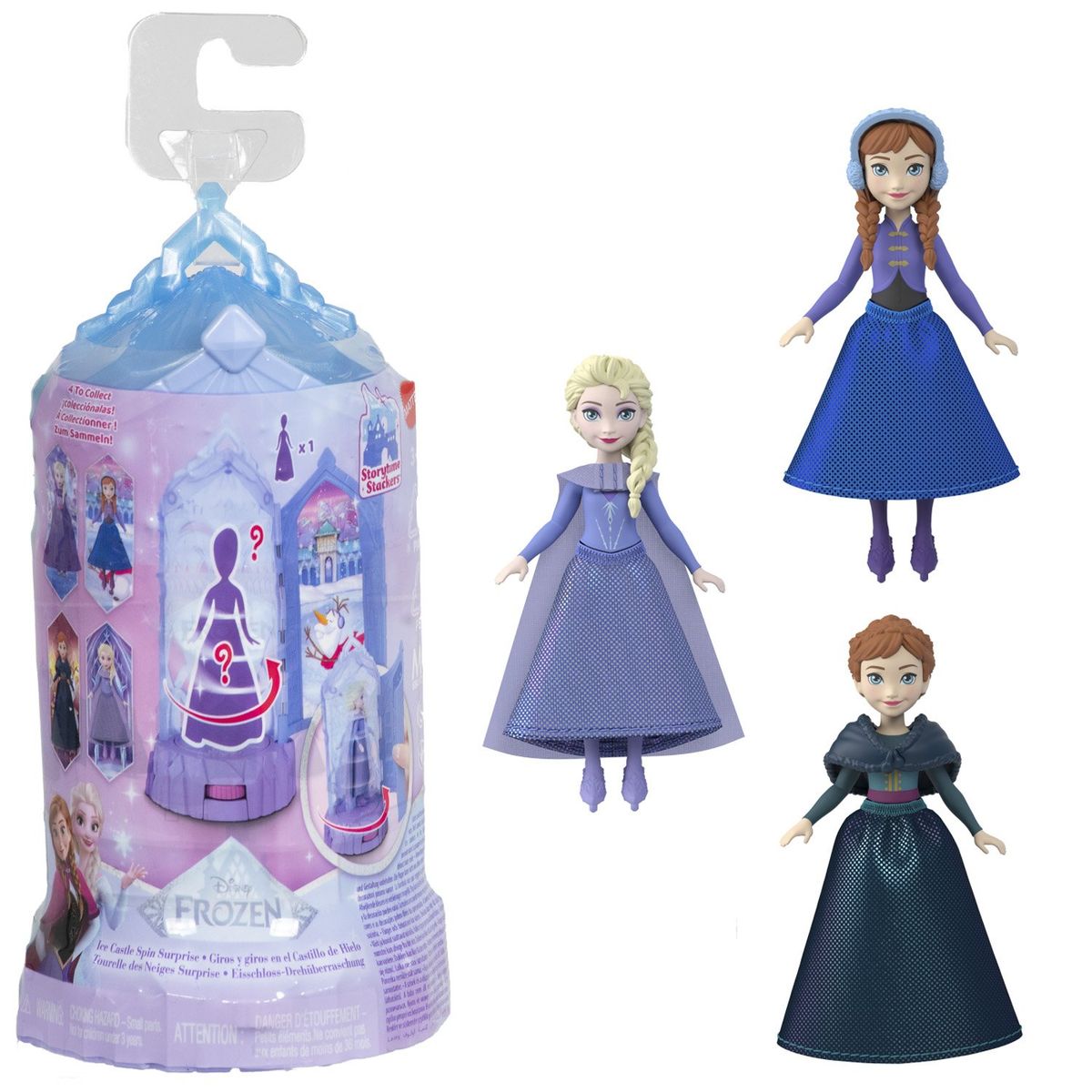 FROZEN - Disney Set de Juego Castillo de Hielo Spin Surprise Frozen