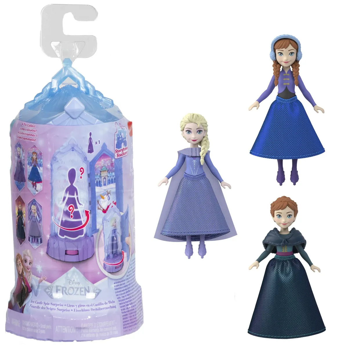 FROZEN - Disney Set de Juego Castillo de Hielo Spin Surprise Frozen