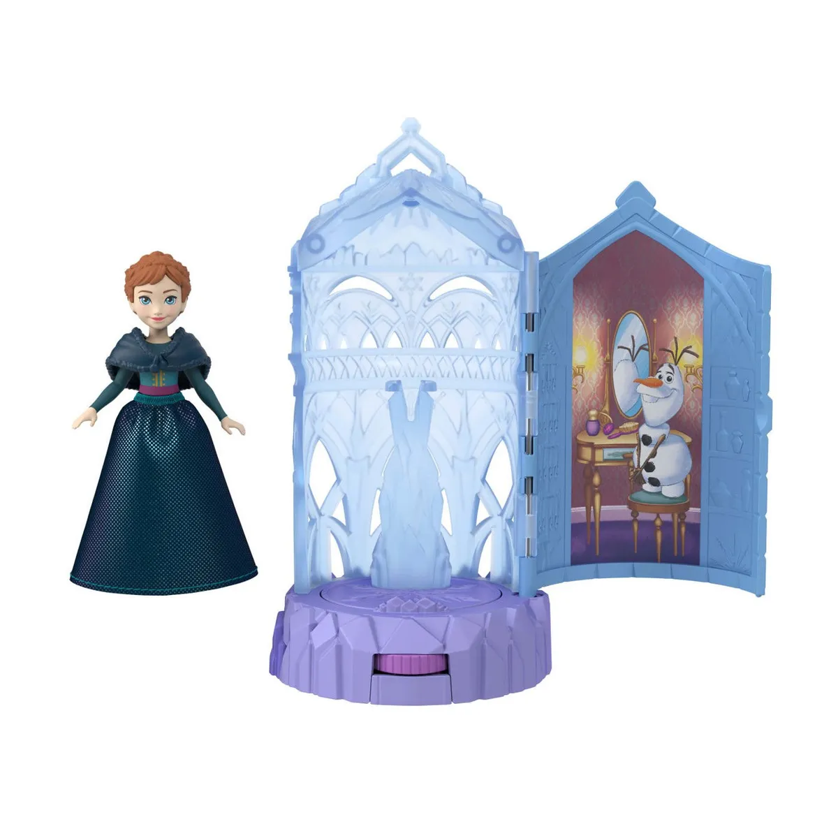 FROZEN - Disney Set de Juego Castillo de Hielo Spin Surprise Frozen