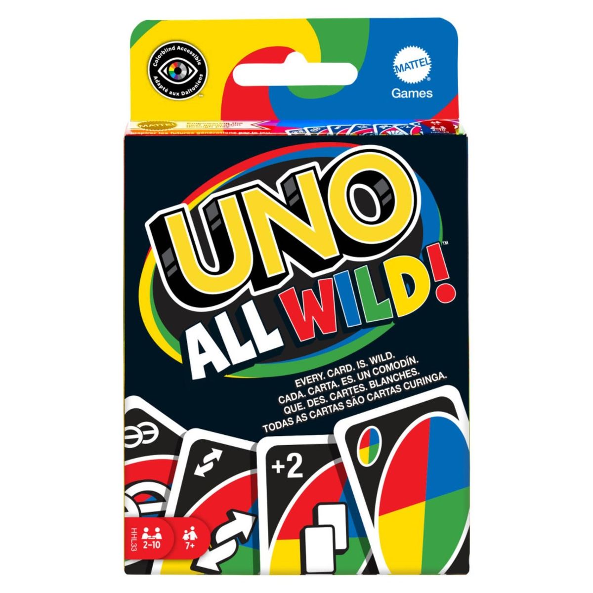 UNO - Juego de Mesa Cartas Uno All Wild