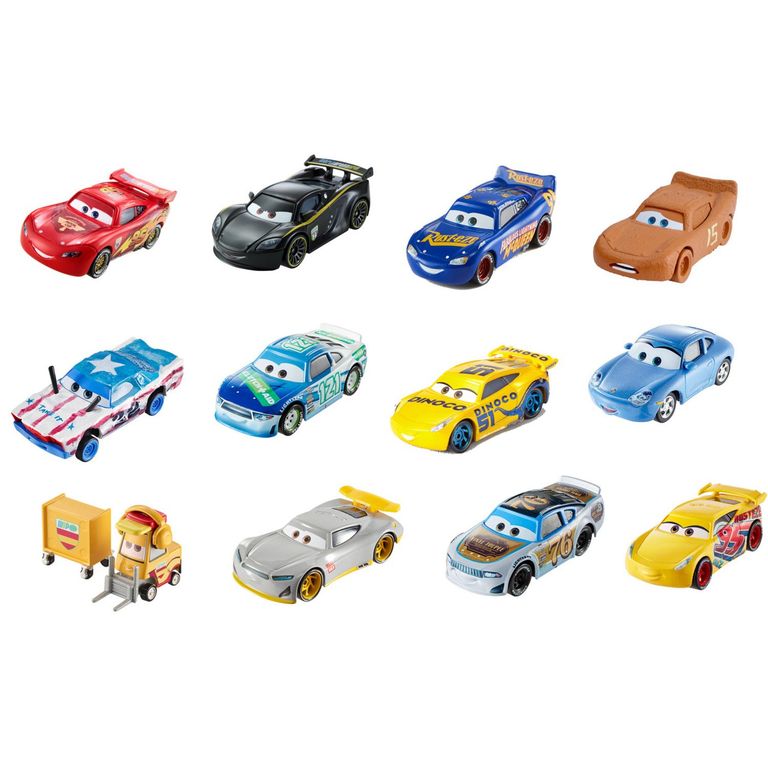 De Disney y Pixar Diecast Auto Básico de Metal