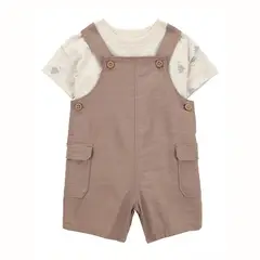 CARTER'S - Conjunto 2 Piezas Polera Y Jardinera Bebé Niño