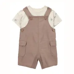 CARTER'S - Conjunto 2 Piezas Polera Y Jardinera Bebé Niño