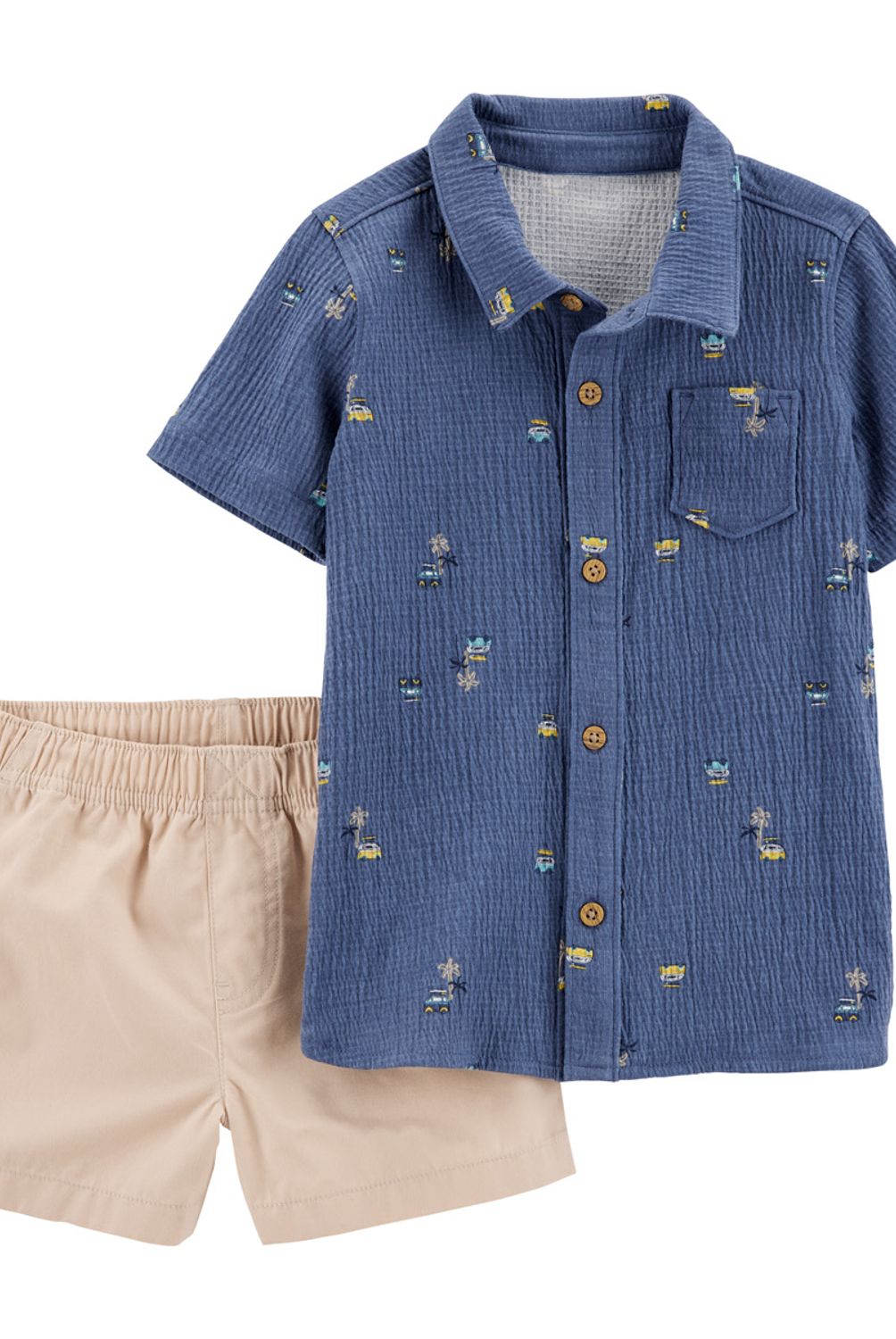 CARTER'S - Conjunto 2 Piezas Camisa Y Short Niño Carter's