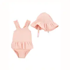 CARTER'S - Traje de Baño 2 Piezas Protección Uv50+ Bebé Niña