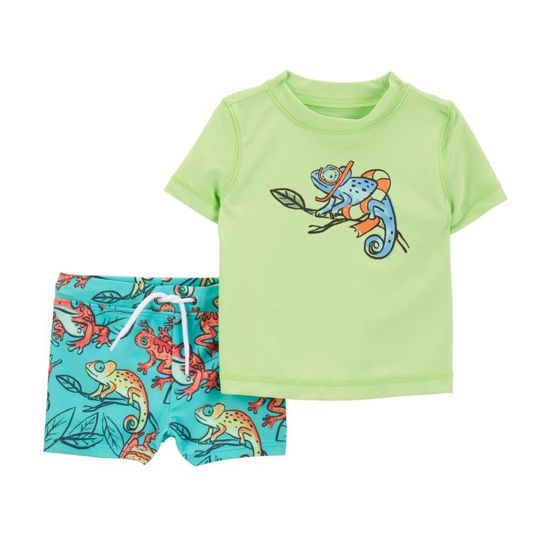 CARTER'S Traje de Baño 2 Piezas Protección Solar UV 50+ Bebé Niño
