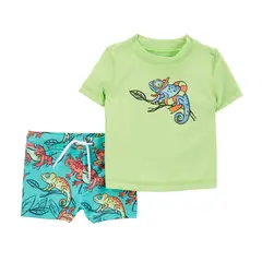 CARTER'S - Traje de Baño 2 Piezas Protección Uv50+ Bebé Niño
