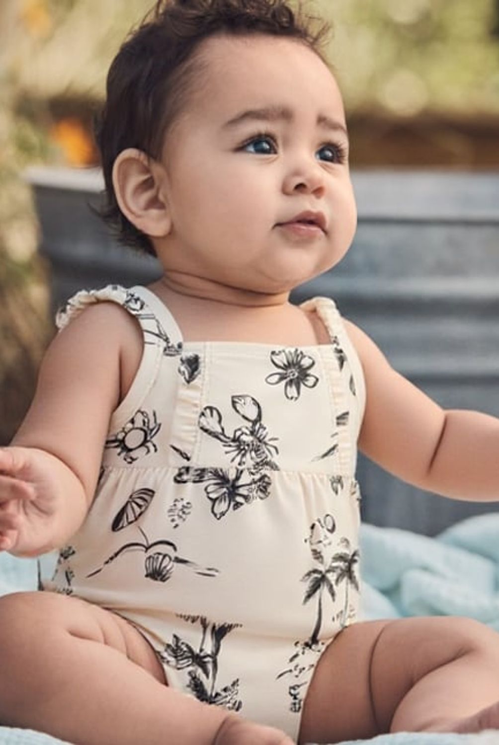 CARTER'S - Traje de Baño Protección Solar UV 50+ Bebé Niña Carter's