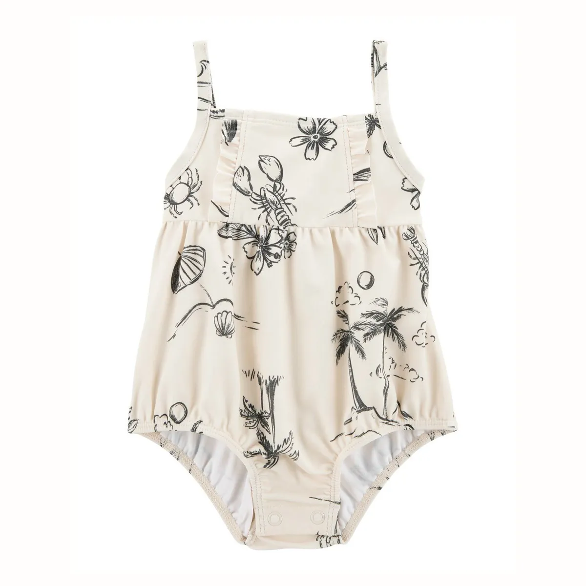 CARTER'S - Traje de Baño Protección Solar UV 50+ Bebé Niña Carter's