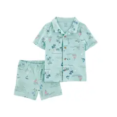 CARTER'S - Conjunto 2 Piezas Camisa Y Short Niño