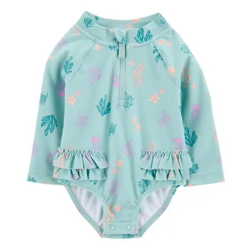 CARTER'S - Traje de Baño Protección Solar UV 50+ Bebé Niña