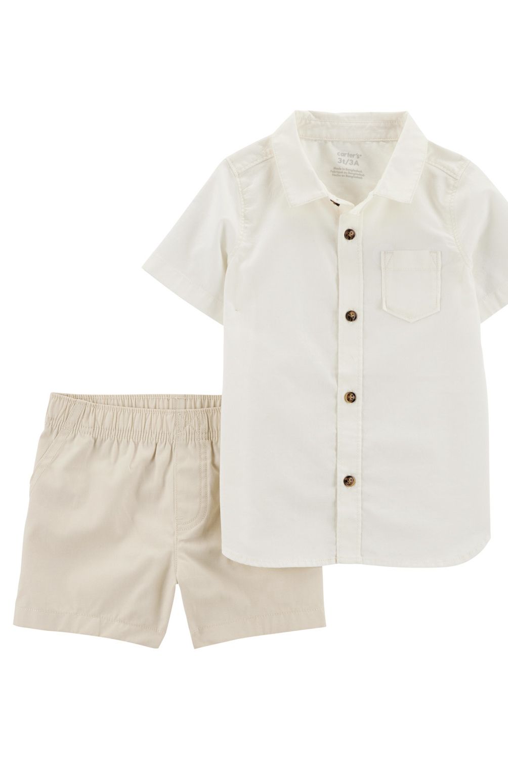 CARTER'S - Conjunto 2 Piezas Camisa Y Short Niño Carter's
