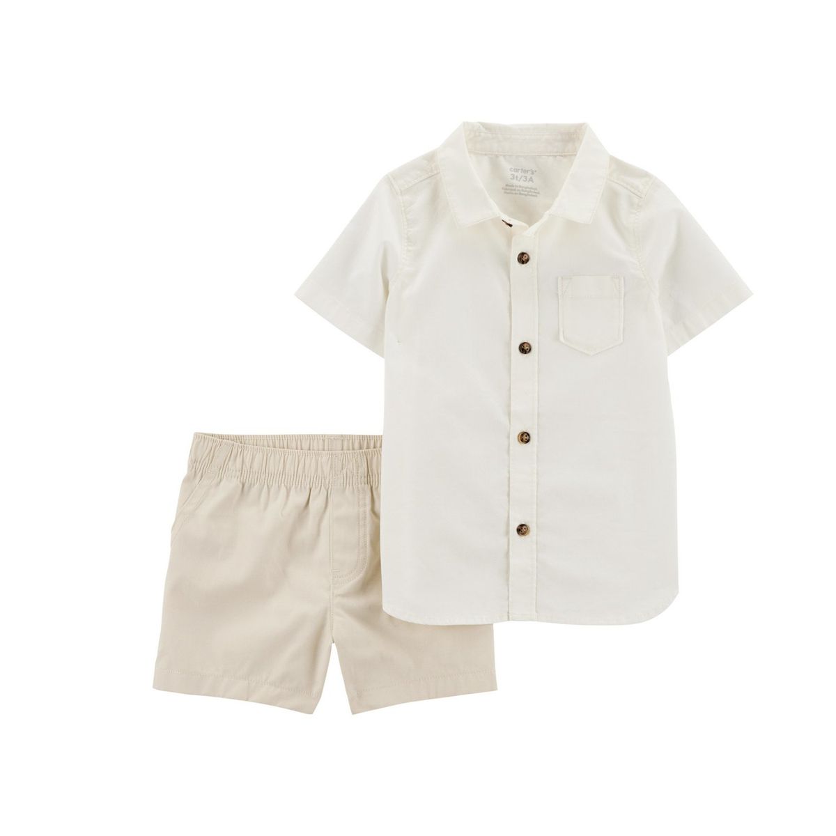 CARTER'S - Conjunto 2 Piezas Camisa y Short Niño Carter's