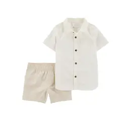 CARTER'S - Conjunto 2 Piezas Camisa y Short Niño