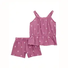 CARTER'S - Conjunto 2 Piezas Blusa Y Short Niña