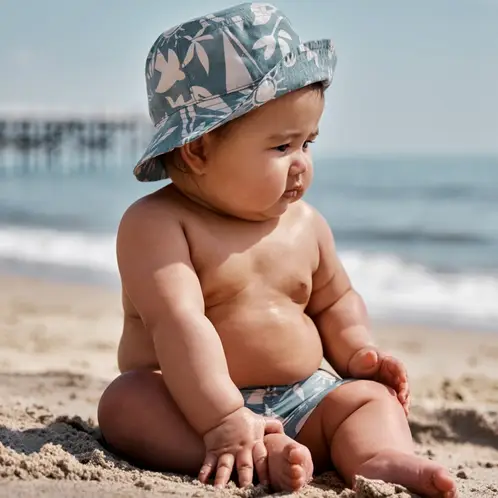 CARTER'S - Traje de Baño 3 Piezas Protección Solar UV 50+ Bebé Niño