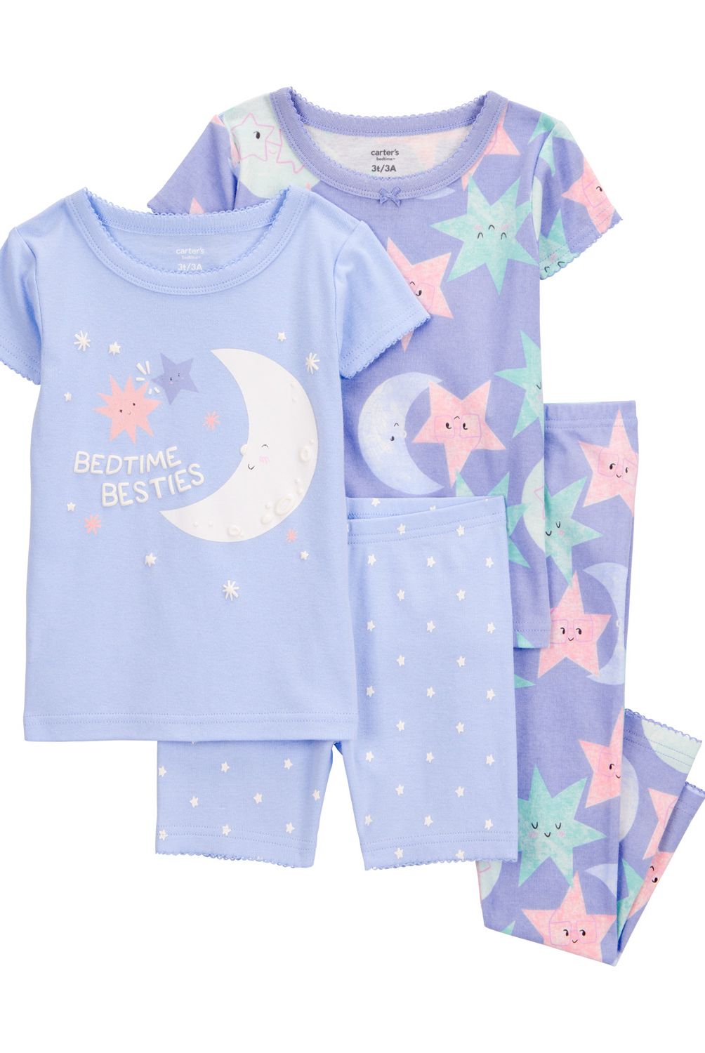CARTER'S - Pijama 4 Piezas Bebé Niña Carter's